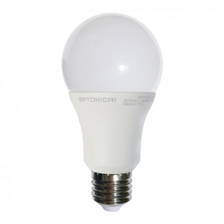 BOMBILLA 10W LED ESTANDAR E27 POTENCIA Optonica led