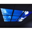 Panel cielo 9 paneles de 596x596mm led